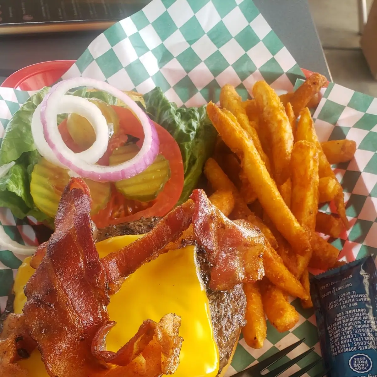 Bacon Cheddar Burger