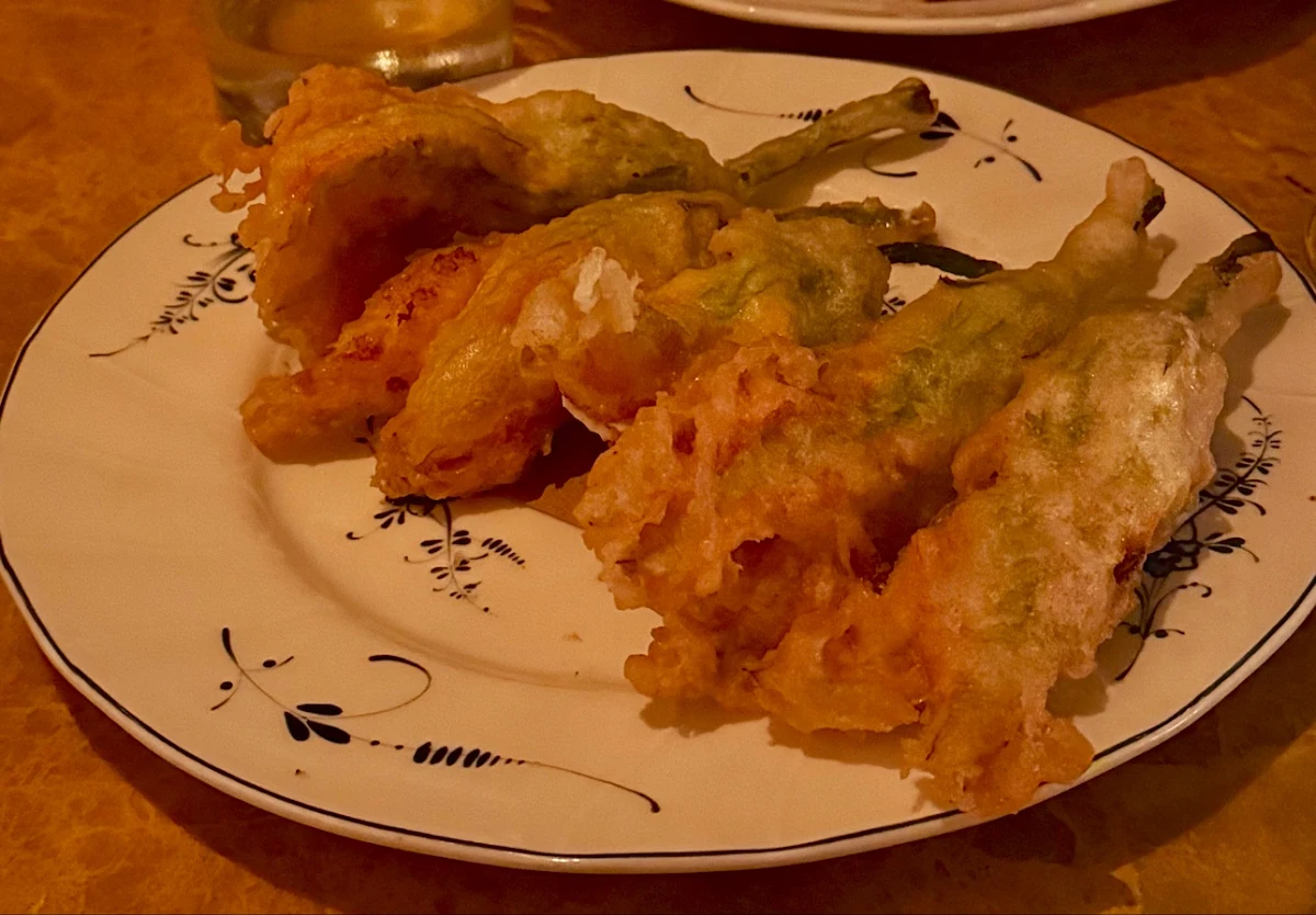 Fried Zucchini Blossoms