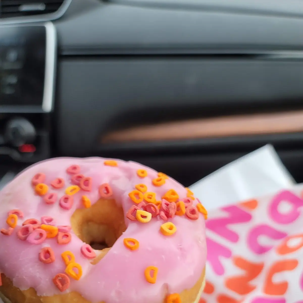 Strawberry Frosted Donut