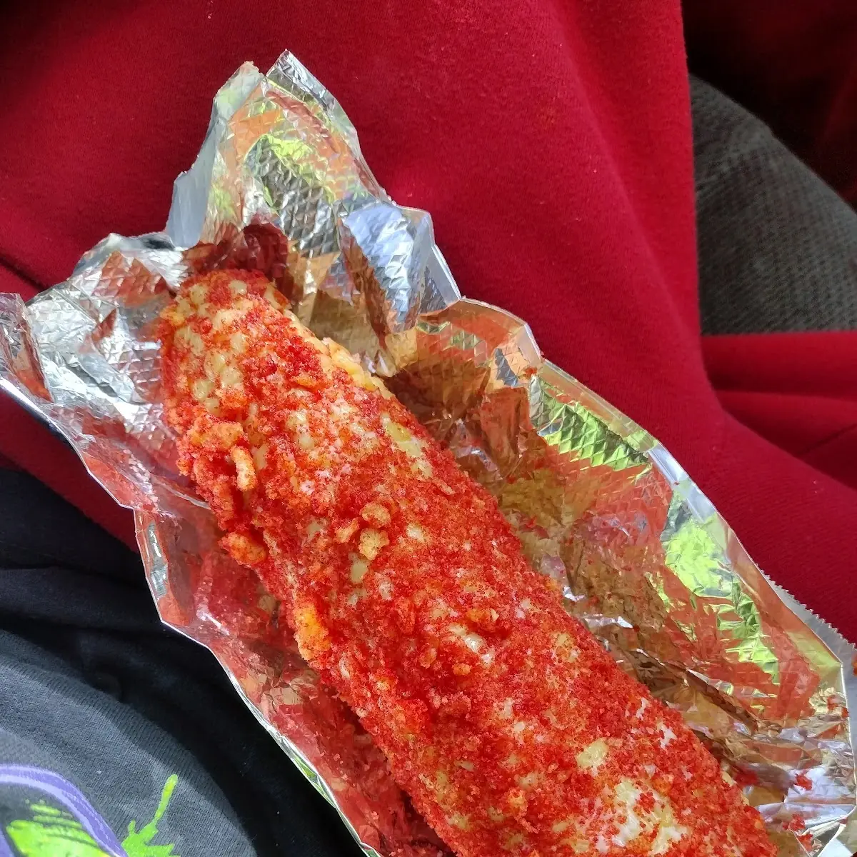 Hot Cheetos Elote