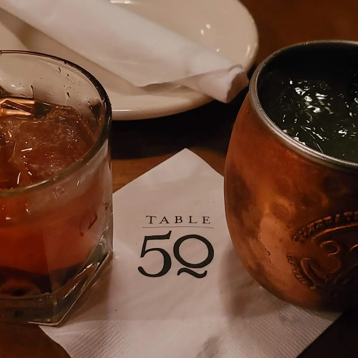 Old Fashioned and Bahama Mule