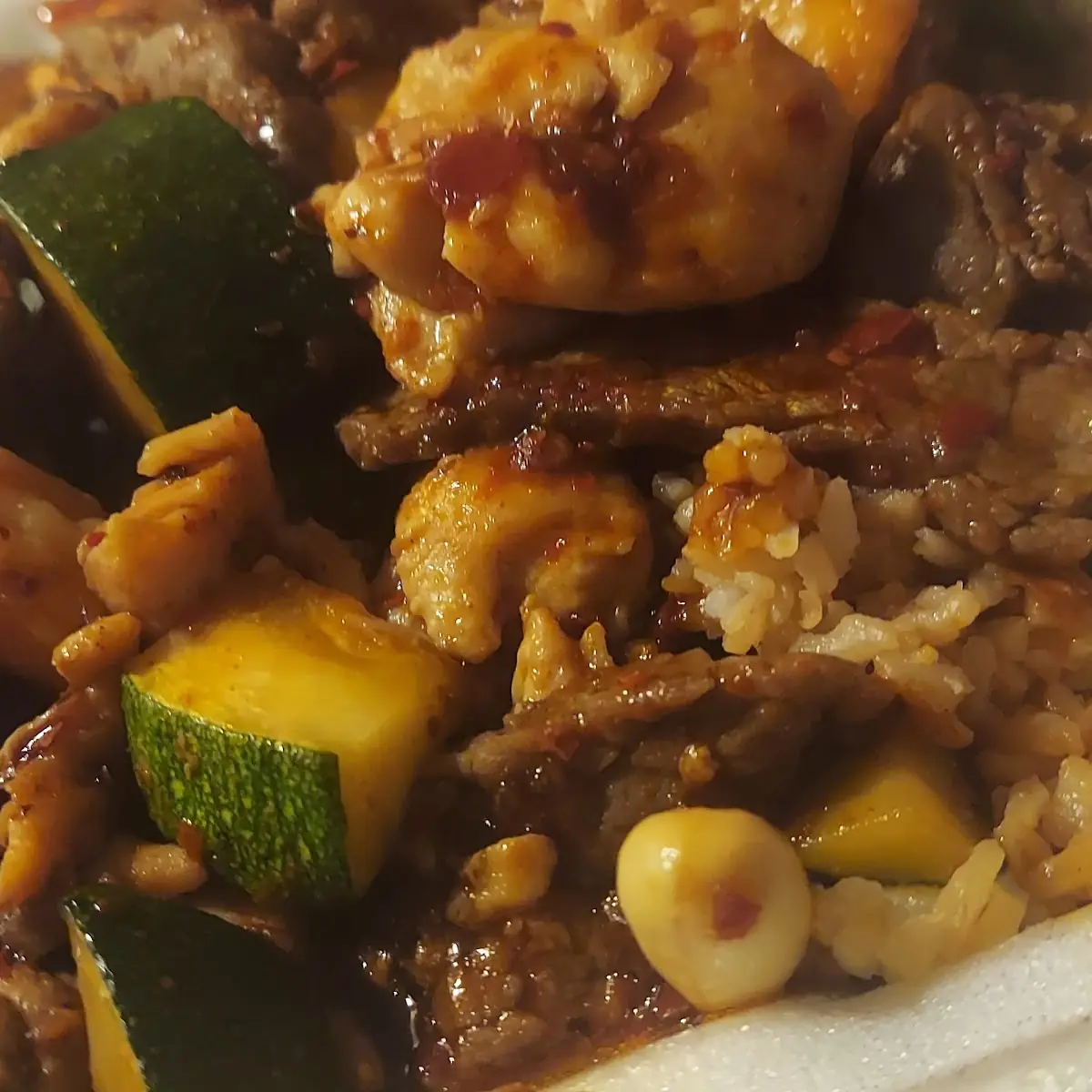 General TSO' Chicken Fried Rice