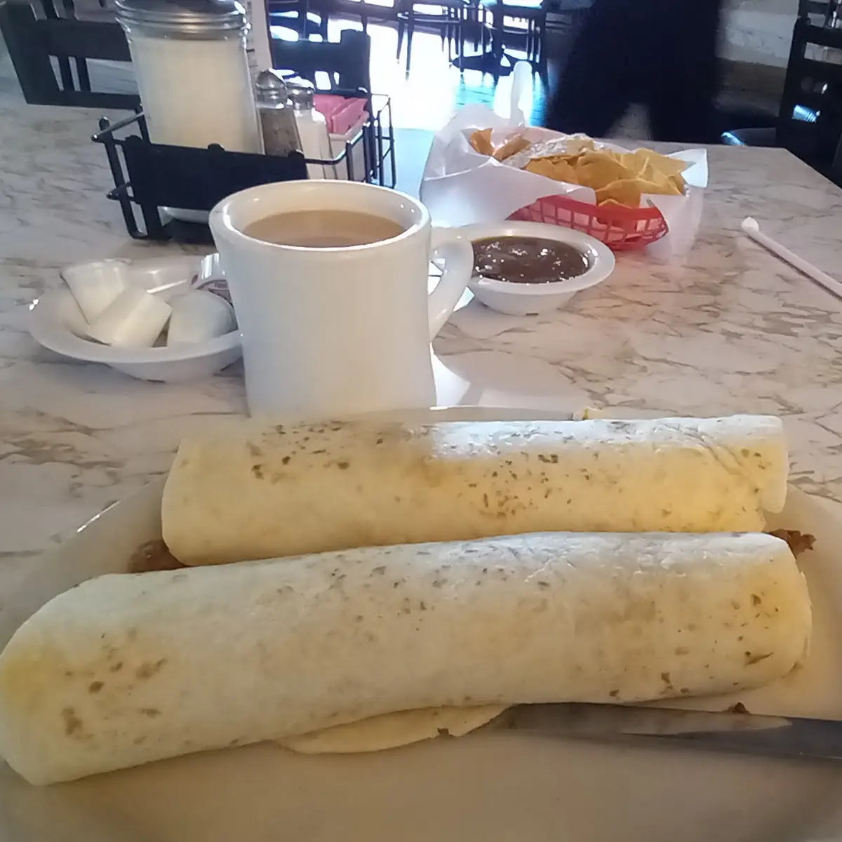 Egg and Chorizo Burrito