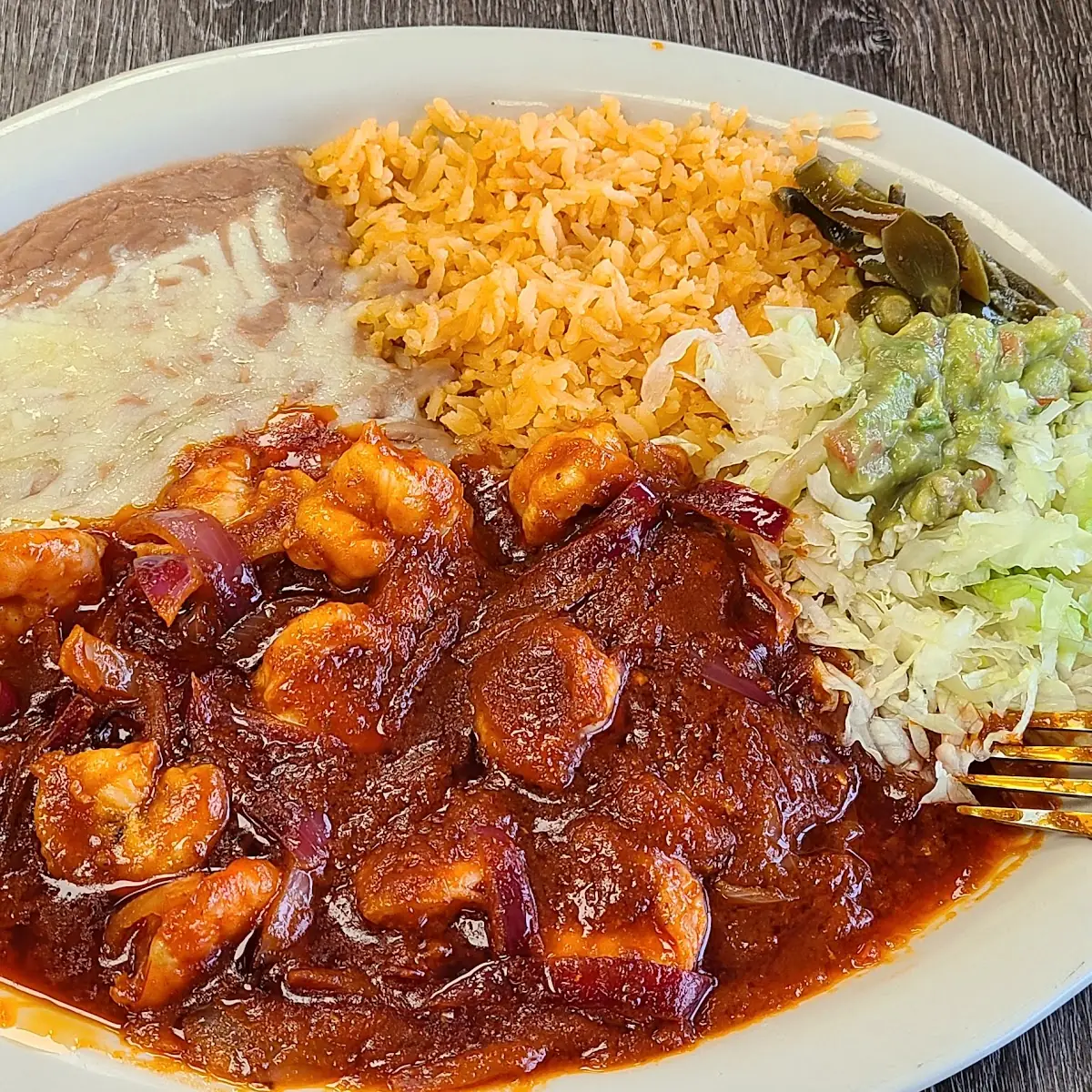 Chile Colorado Combination Plate