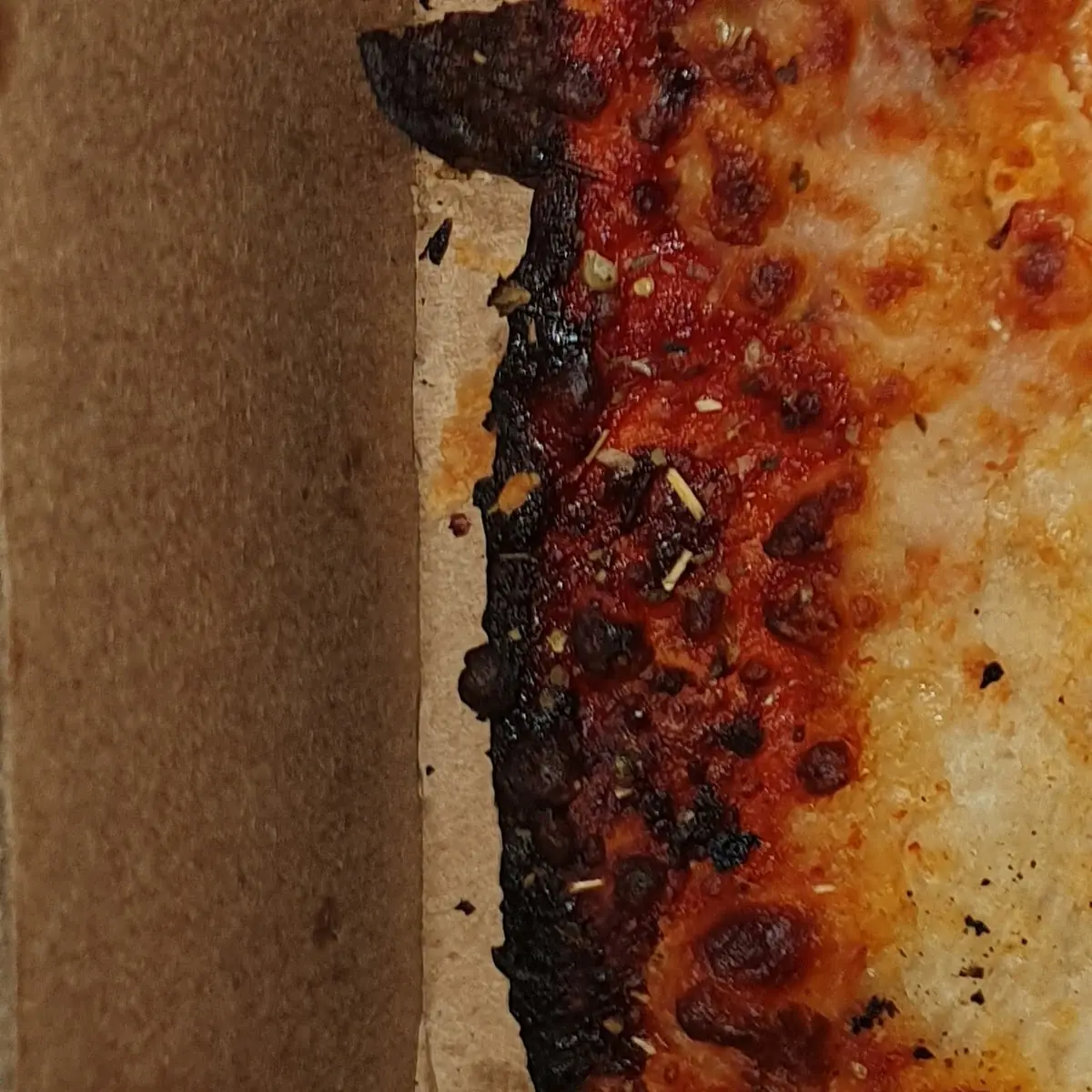 Burnt Pizza