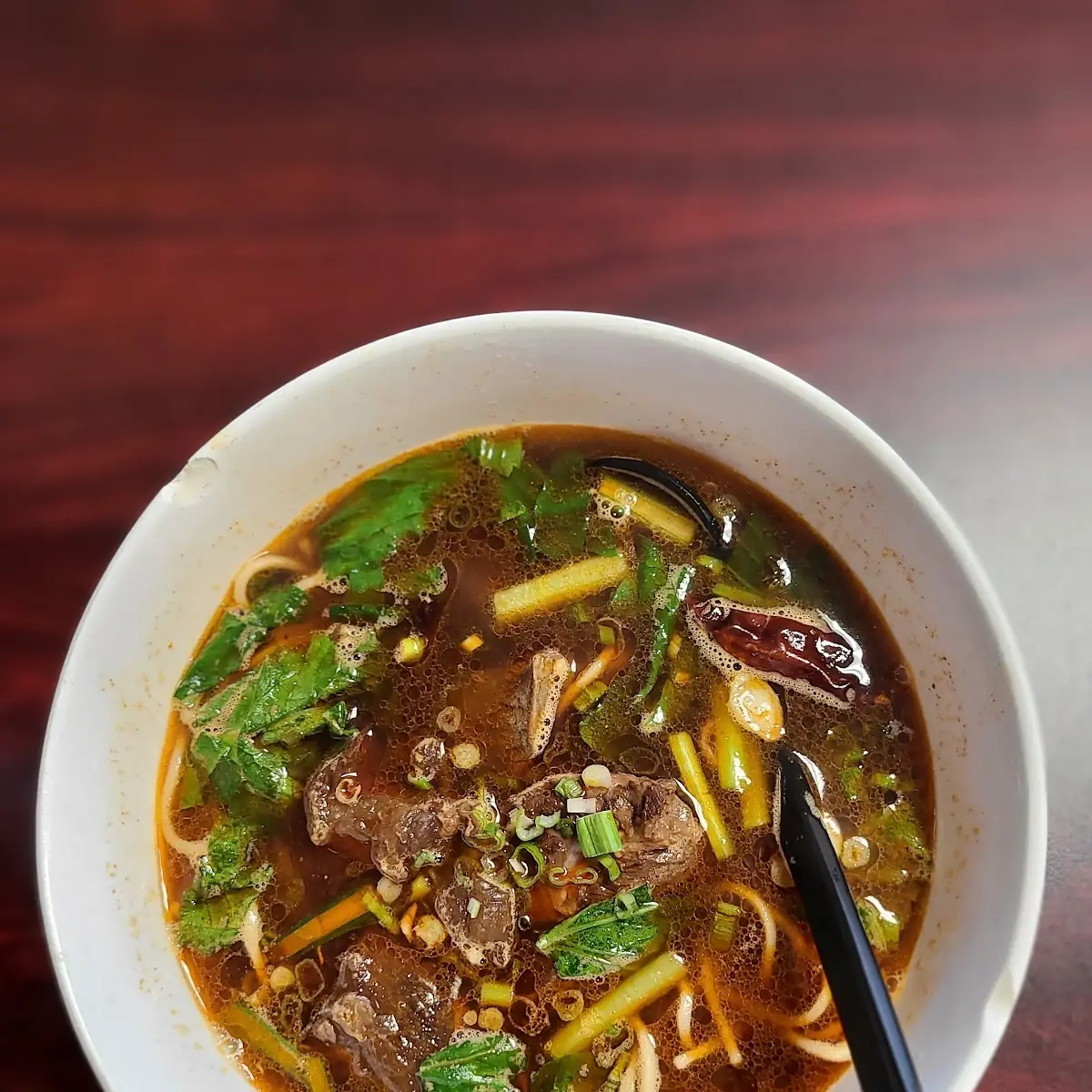 Tomato Beef Noodle Soup