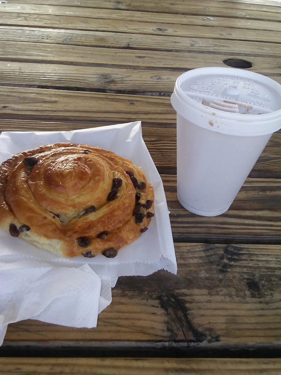 Custard Raisin Roll