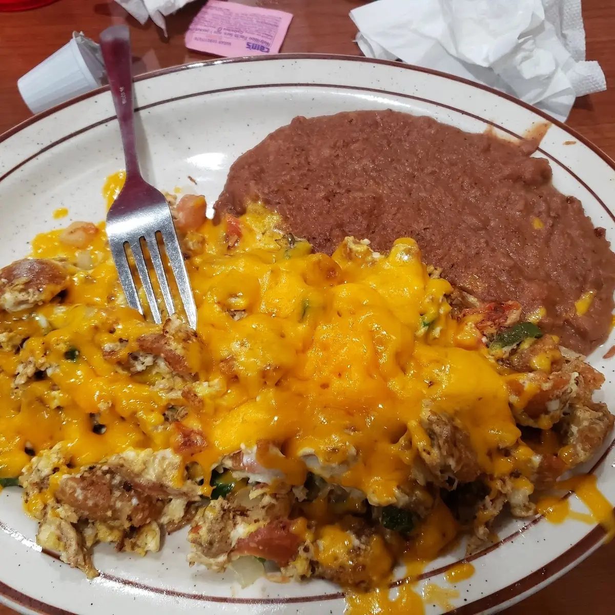 Chicharron a La Mexicana Plate