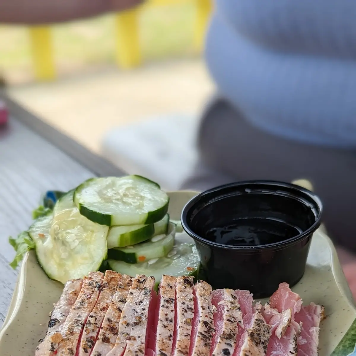 Pepper Seared Ahi Tuna
