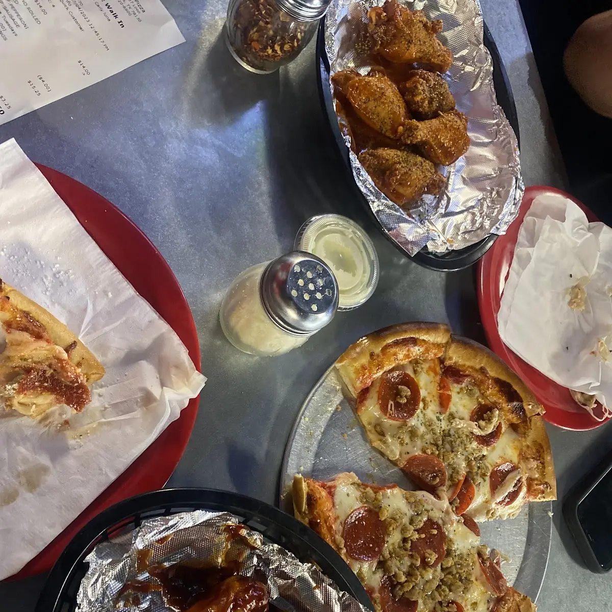 Half BBQ Chicken & Half BYO Pizza (12")