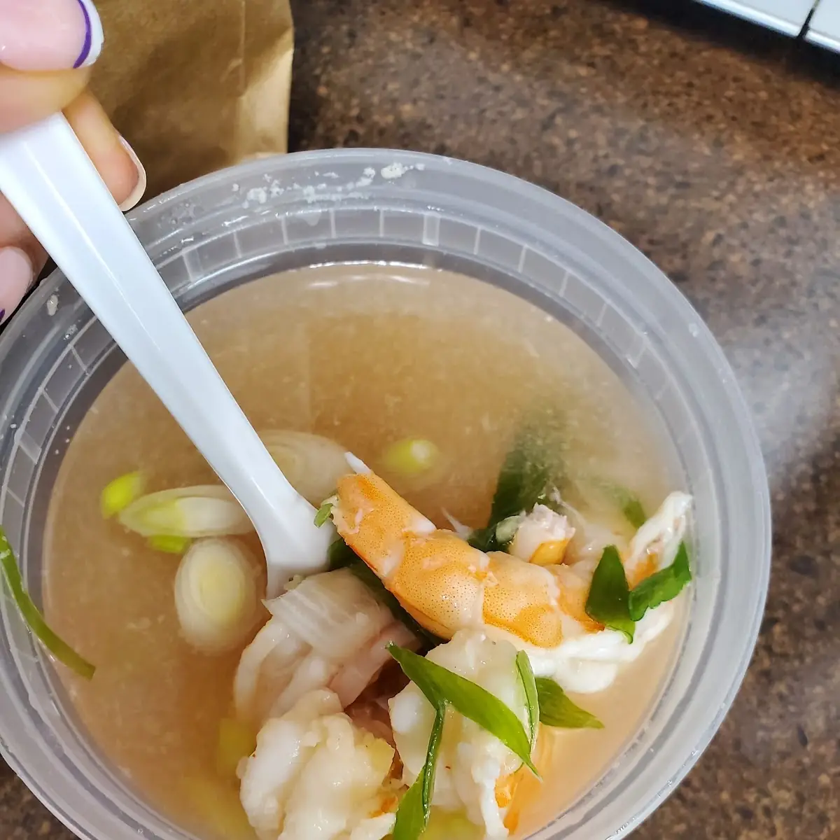 Homemade Seafood Soup