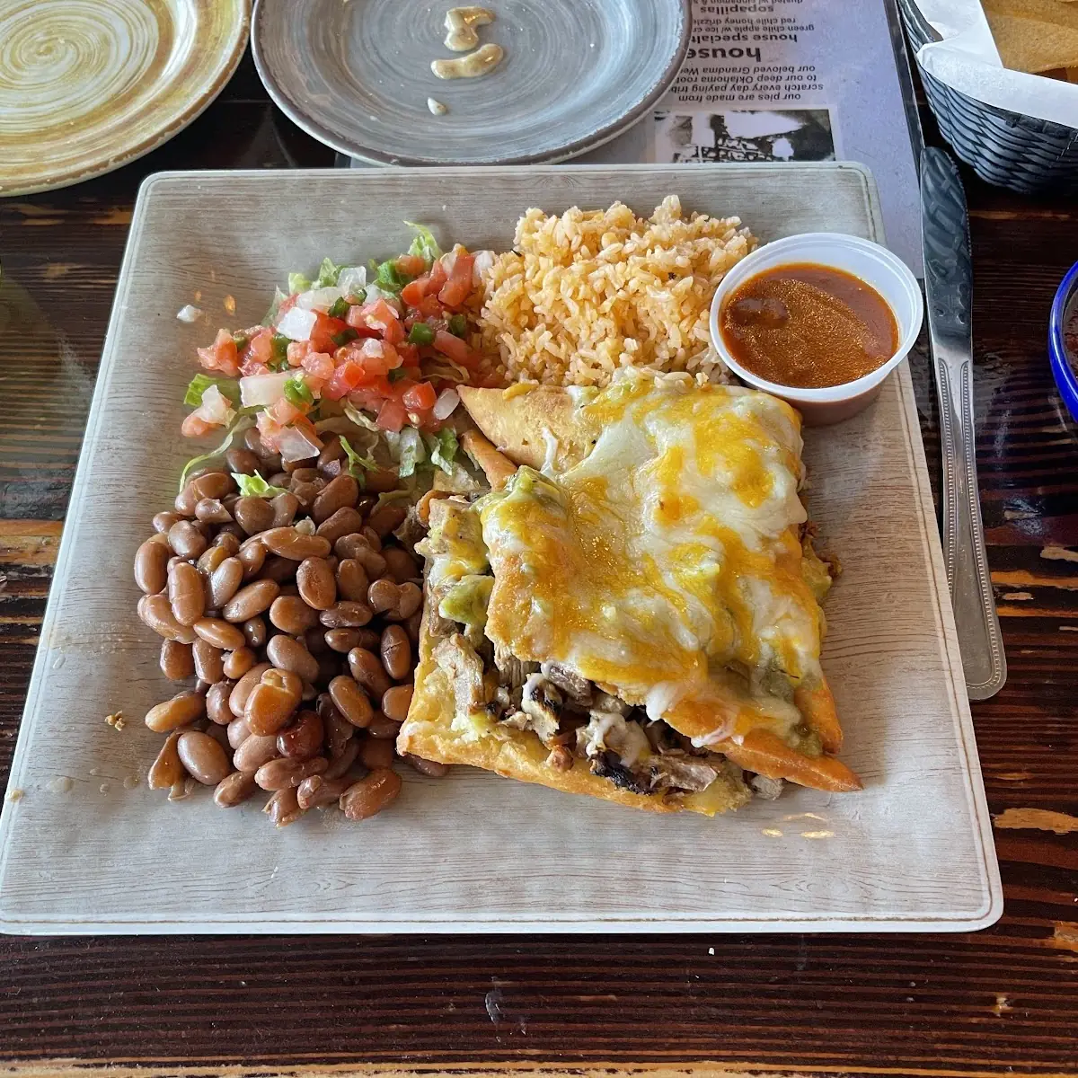 New Mexico Chicken Enchiladas