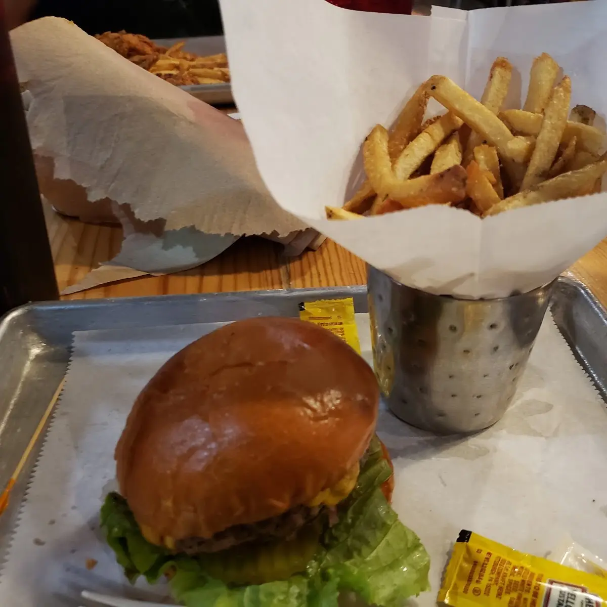 Bacon Cheeseburger with Fries