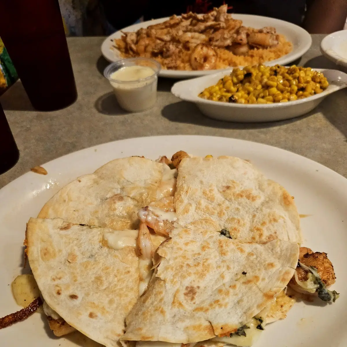 Shrimp Quesadilla