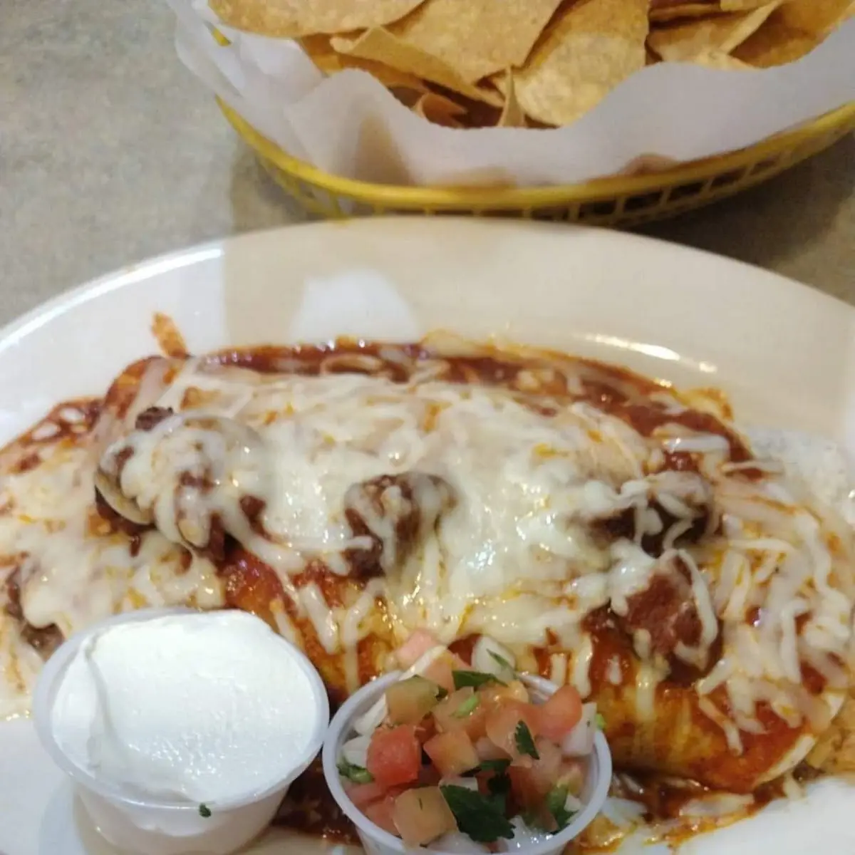 Spicy Beef Burrito