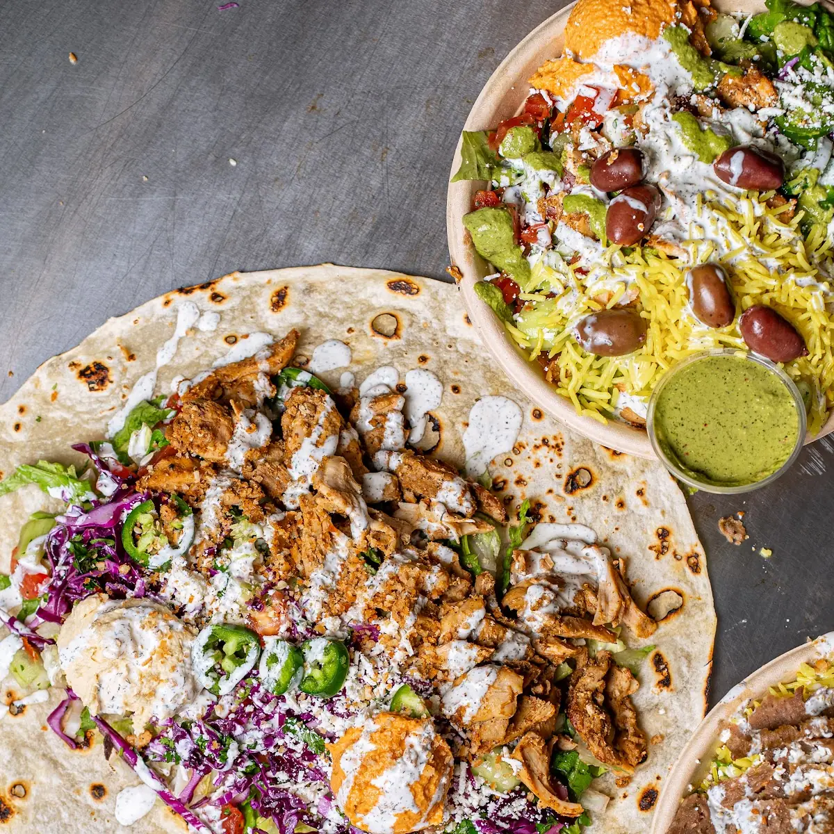 Grilled Chicken Shawarma