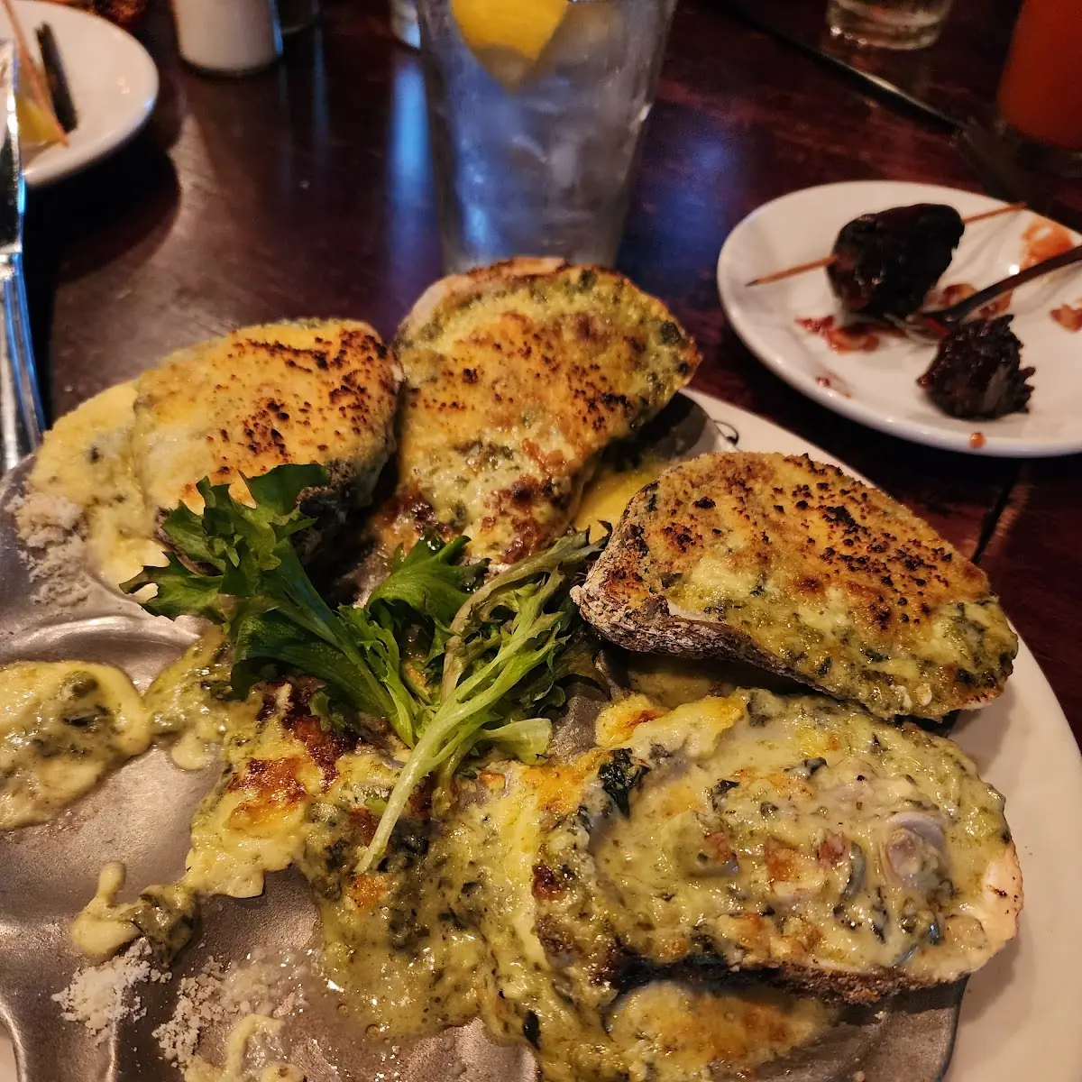Oysters Rockefeller