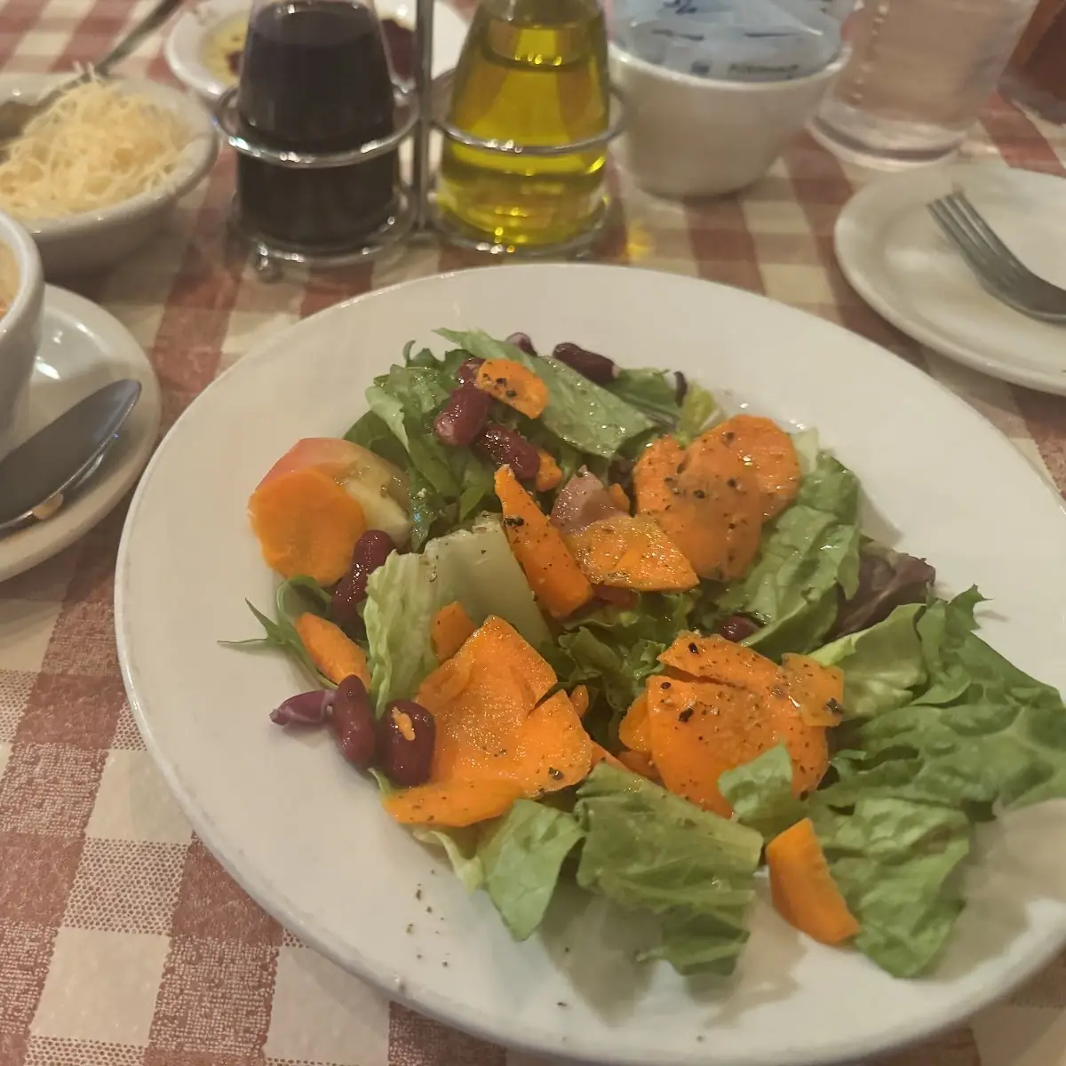 Minestrone Soup and Salad