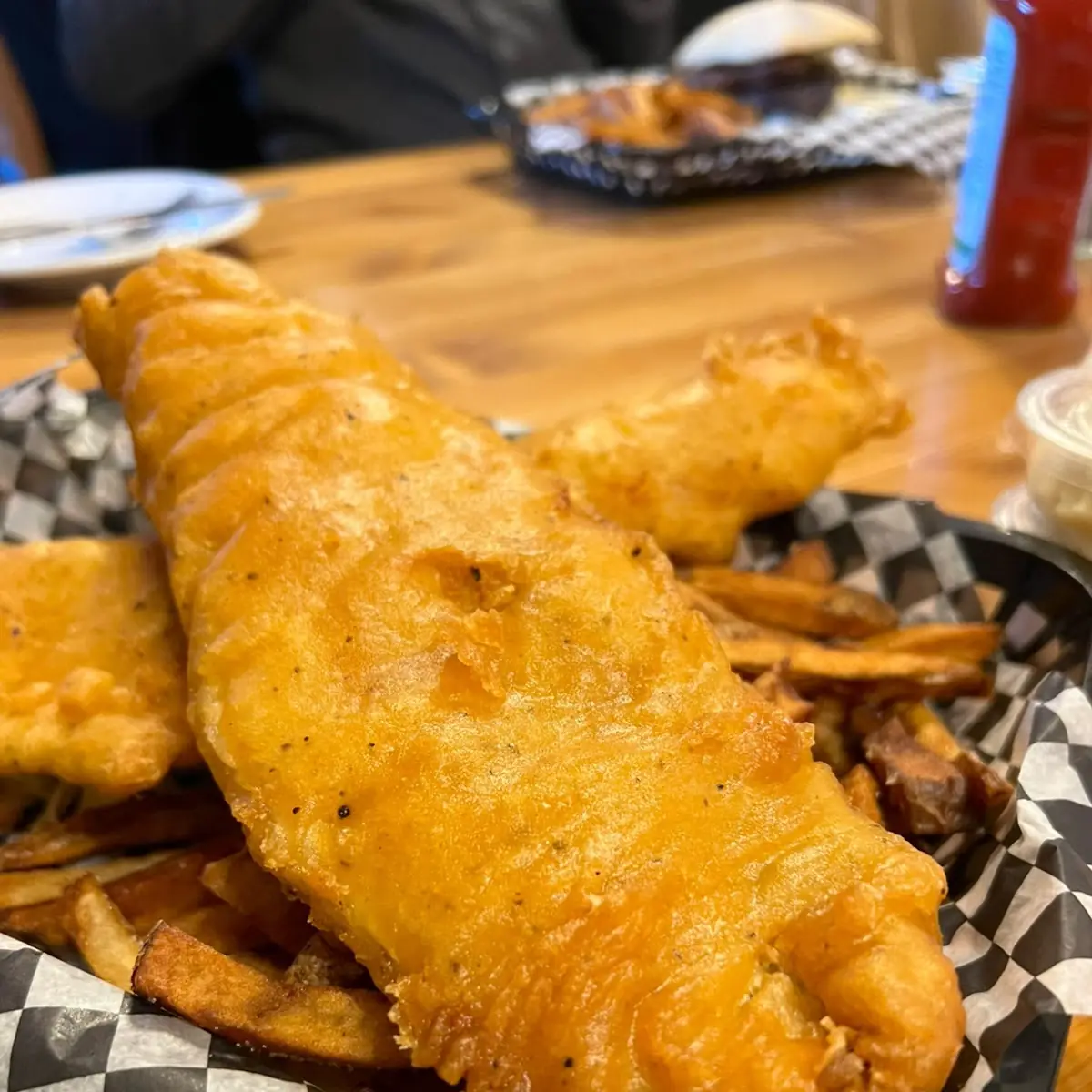 Fish and Chips Battered