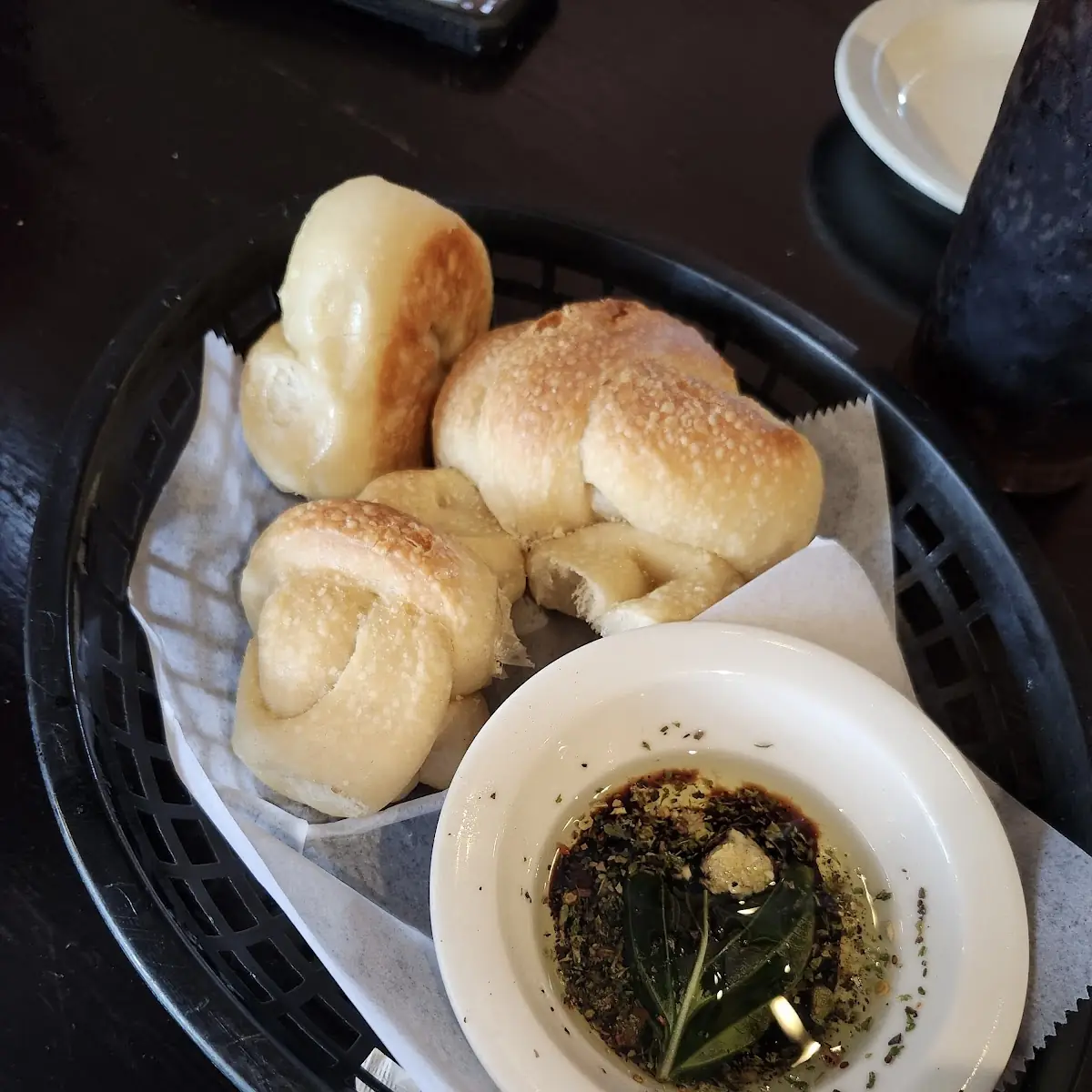 Rolls with Oil & Vinegar