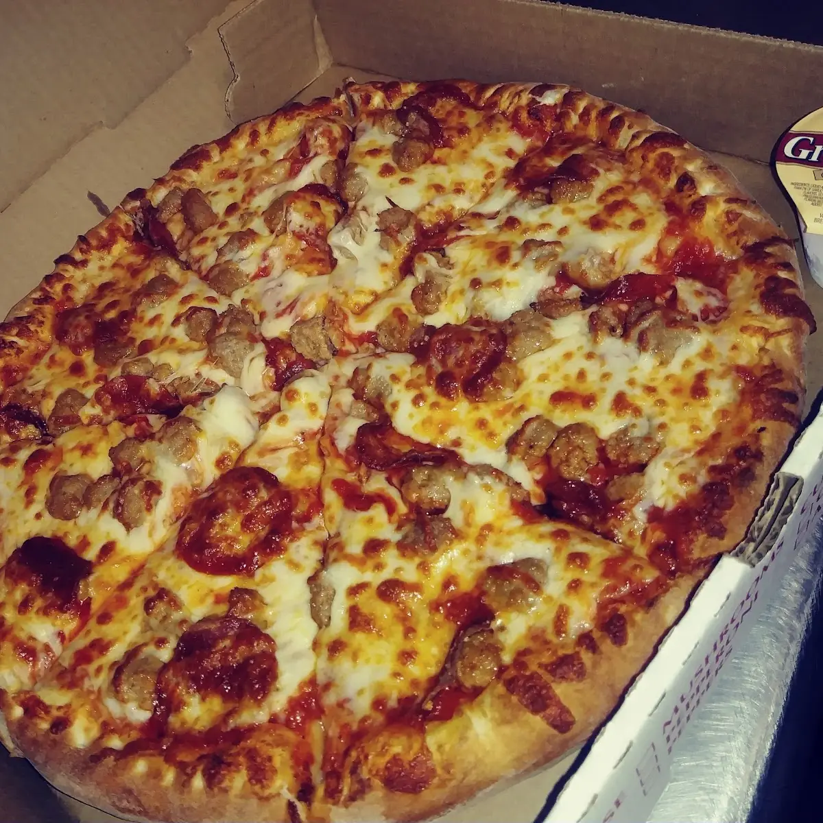 Pepperoni Sausage Pizza