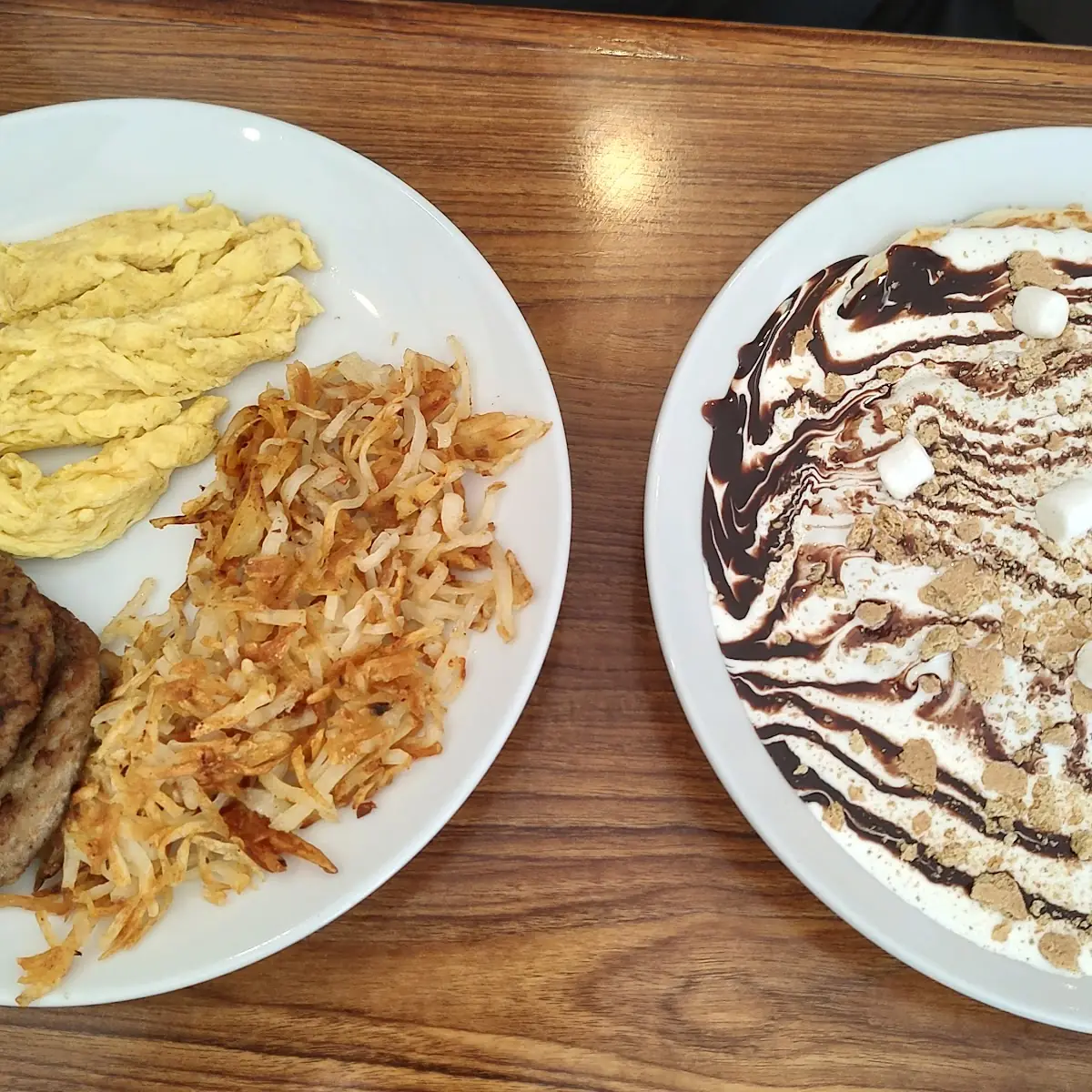 S'Mores Pancake Breakfast