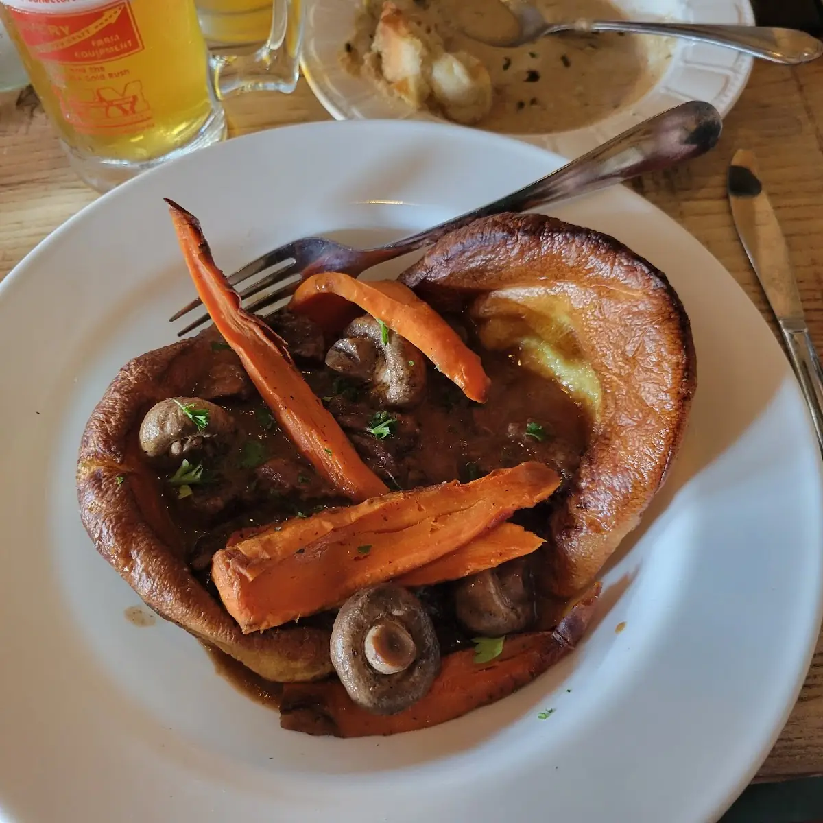 Beef Stew & Yorkshire Pudding