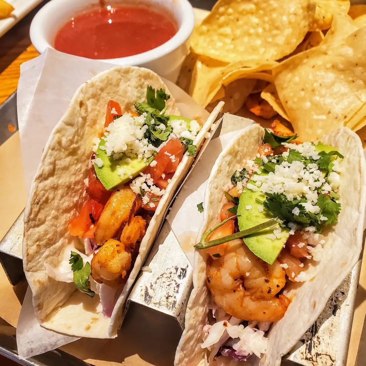 Spicy Shrimp Tacos