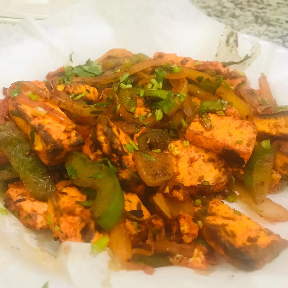 Paneer Tikka Shashlik