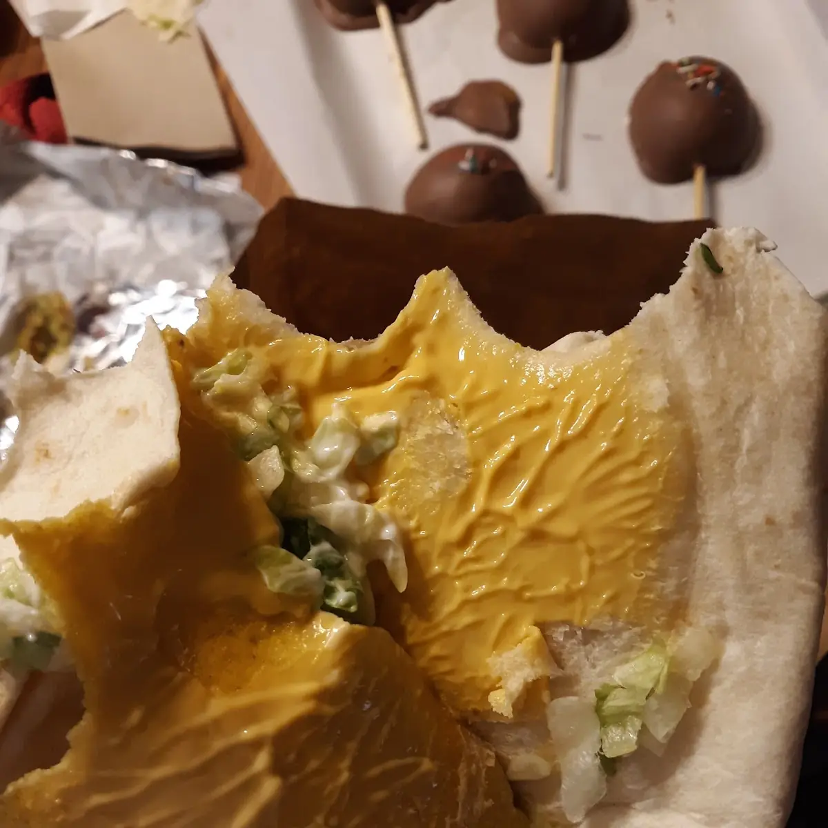 Crunchwrap That They Forgot the Meat On