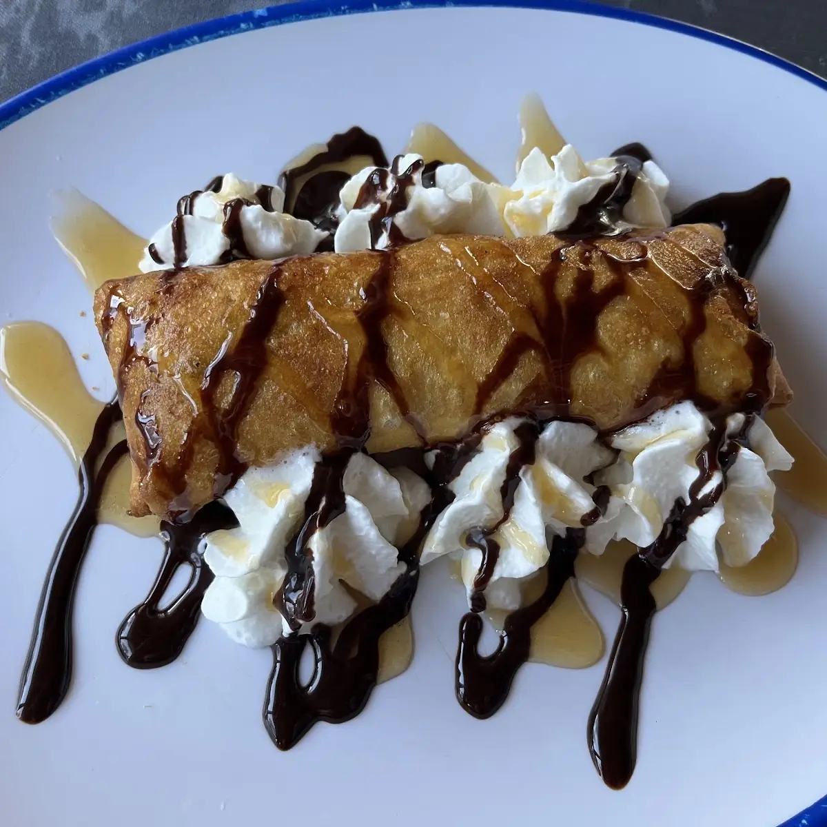 Fried Banana Cheese Cake