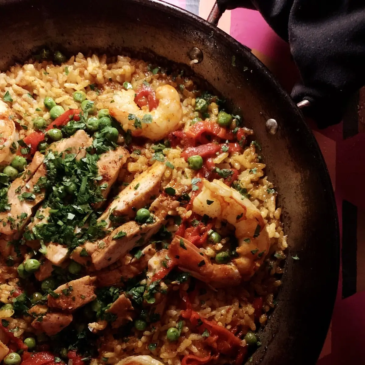 Chicken and Shrimp Paella