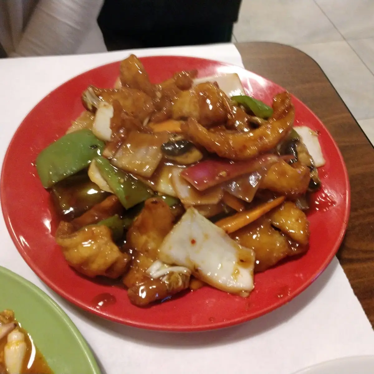 Fish Filet in Garlic Sauce
