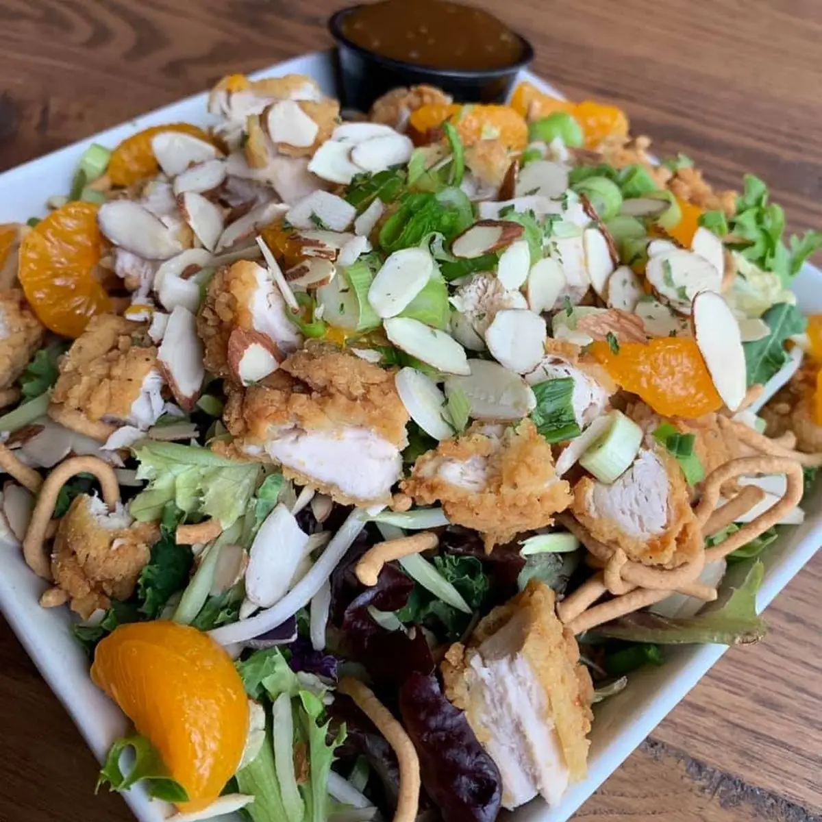 Asian Crispy Chicken Salad