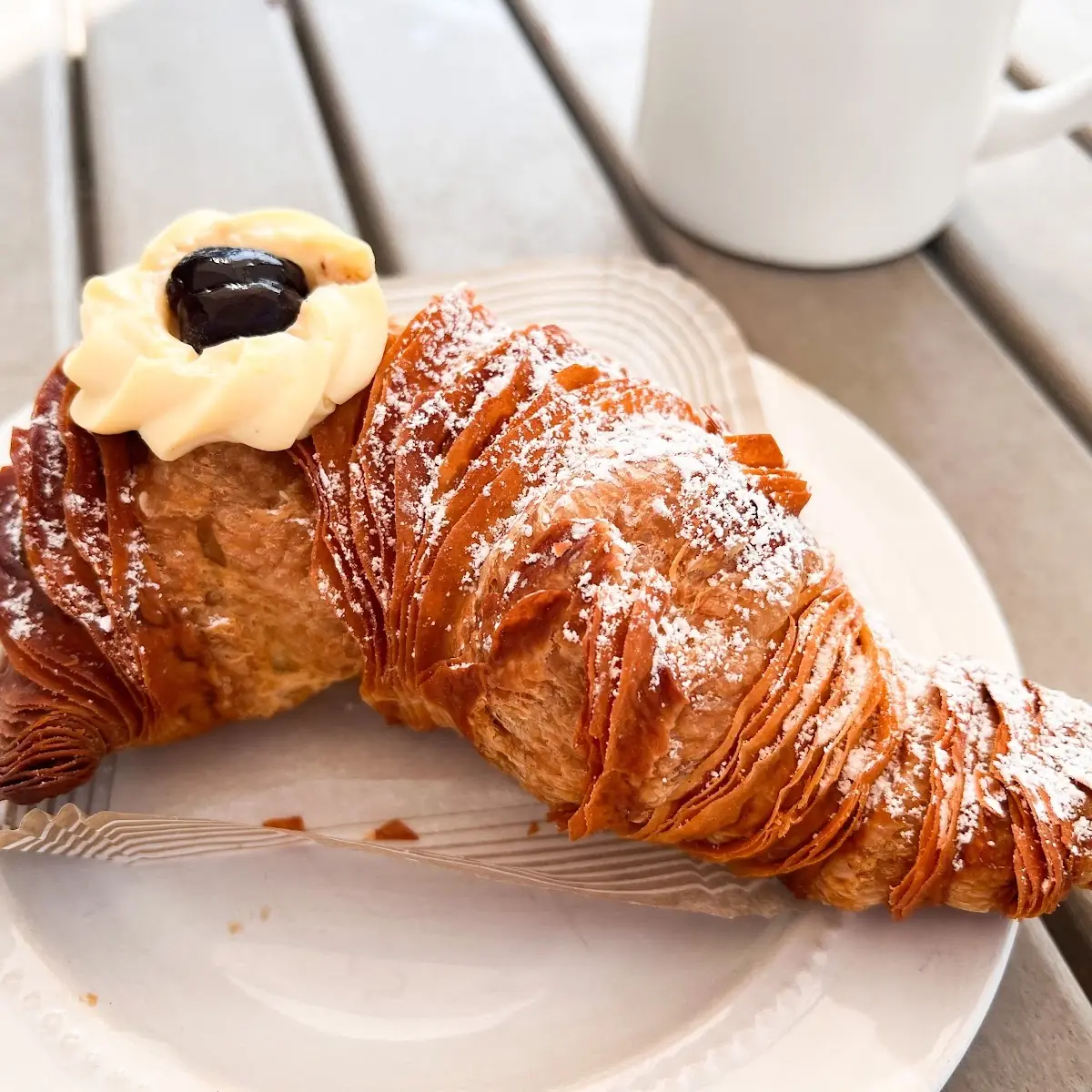 Lobster Tail Nepolian and Apple Tart