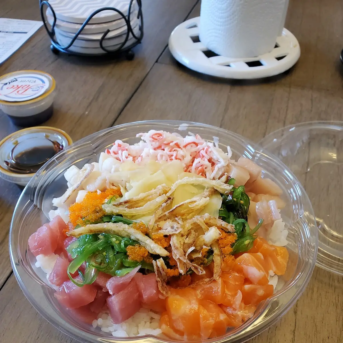 3 Protein Poke Bowl