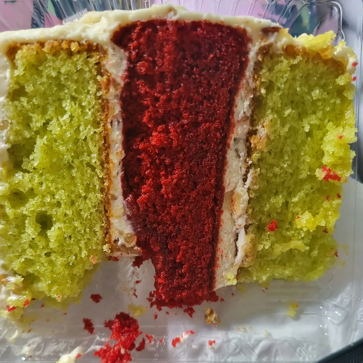 Key Lime Red Velet Cake