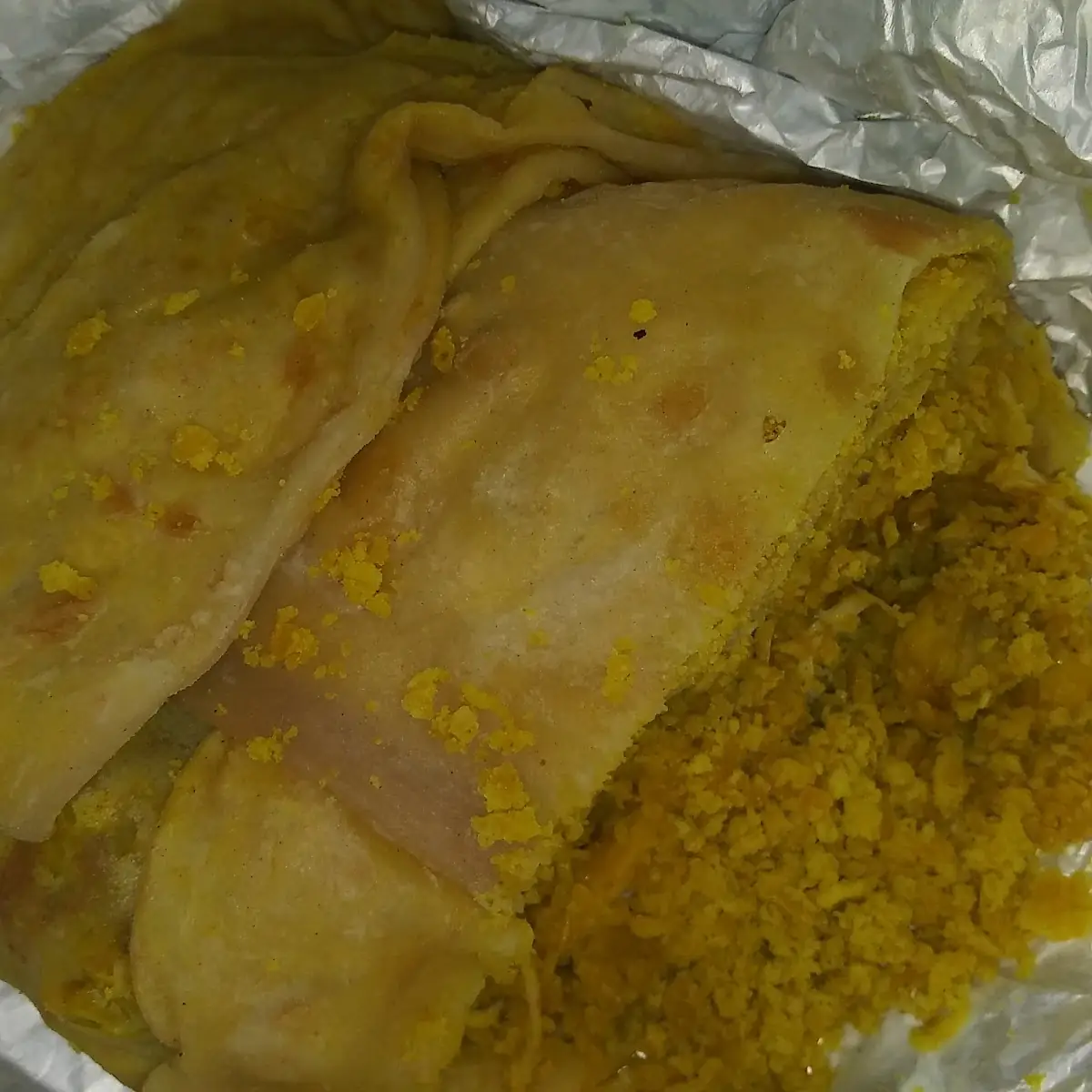 Roti and Curry Chicken