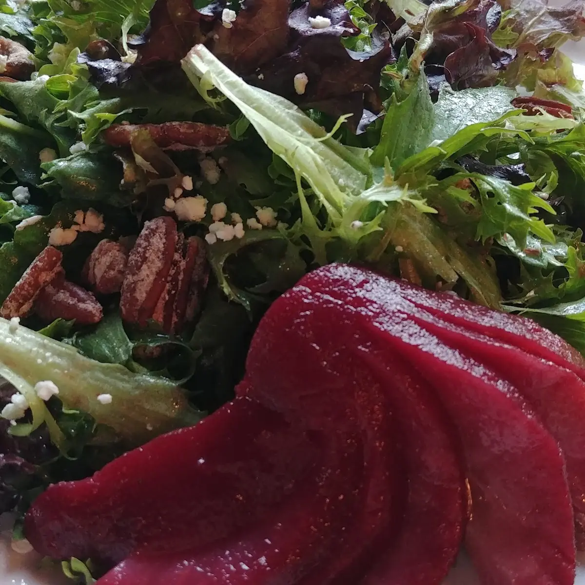 Poached Pear Salad