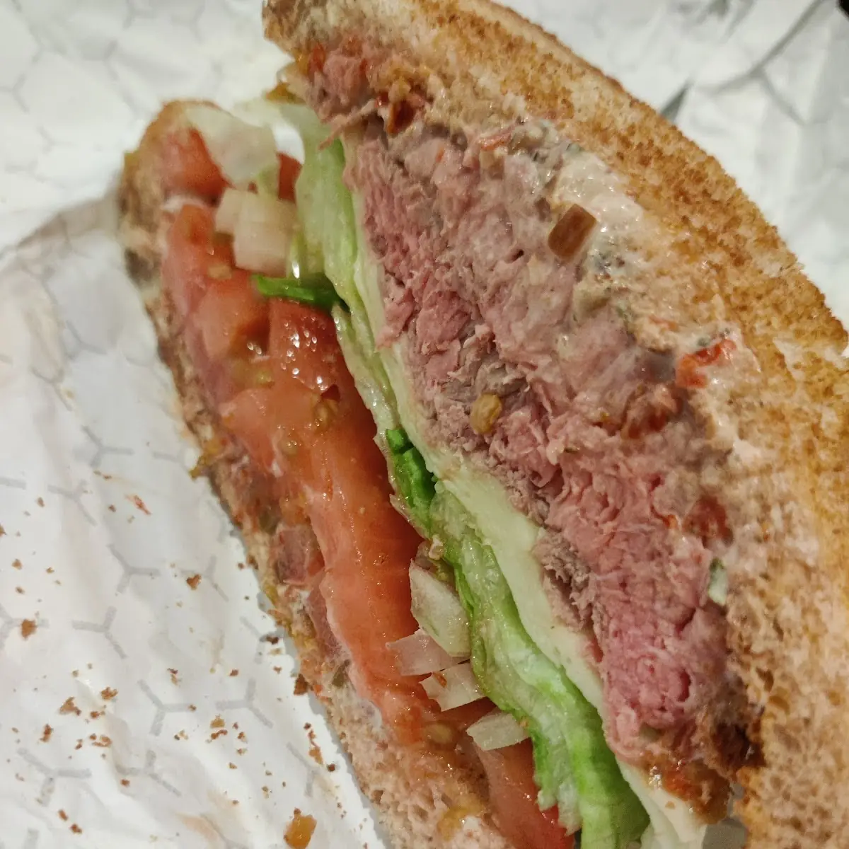Roast Beef Club Sandwich