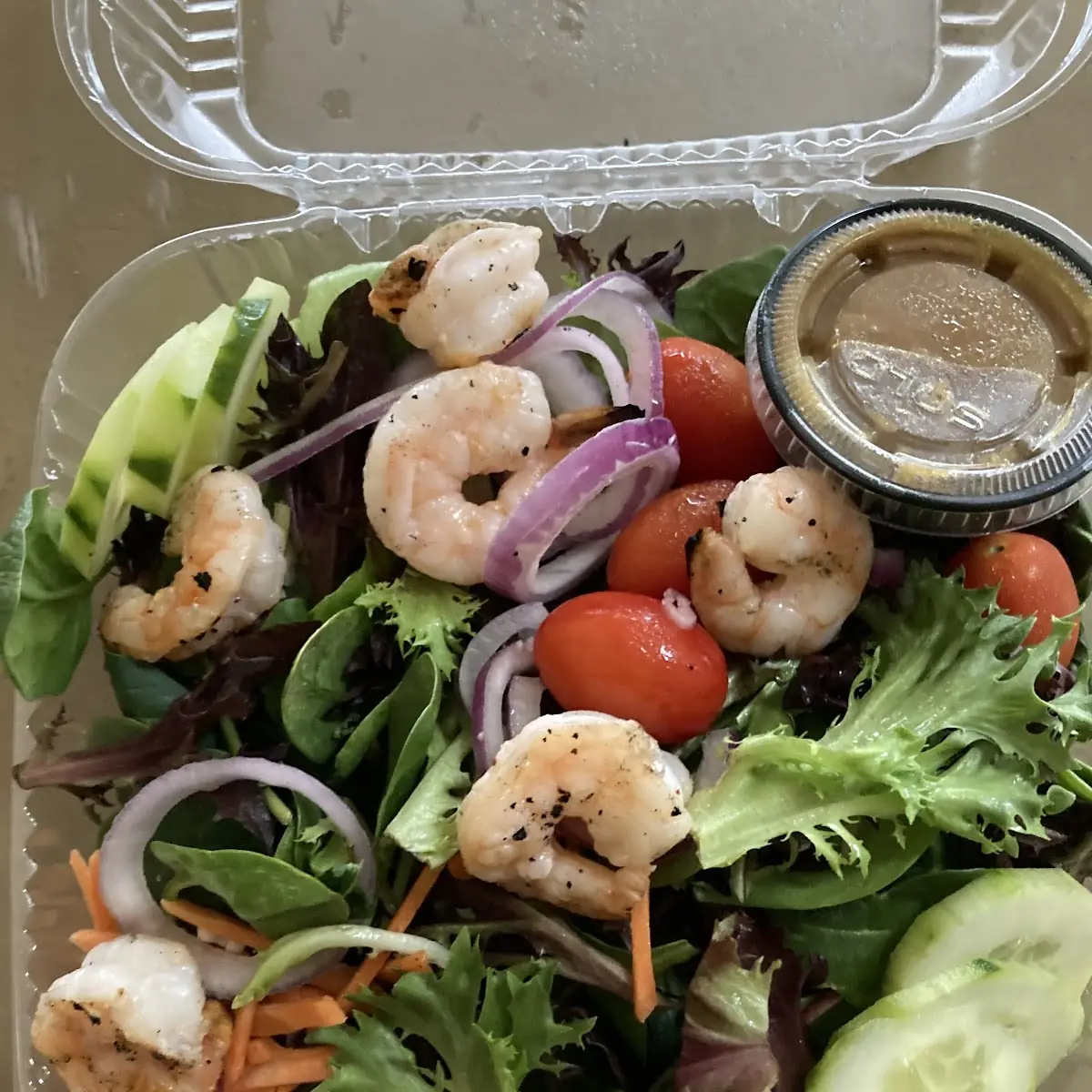 Grilled Shrimp Salad