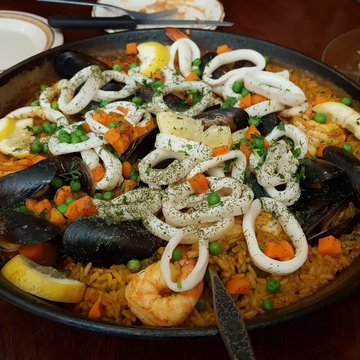 Seafood Paella
