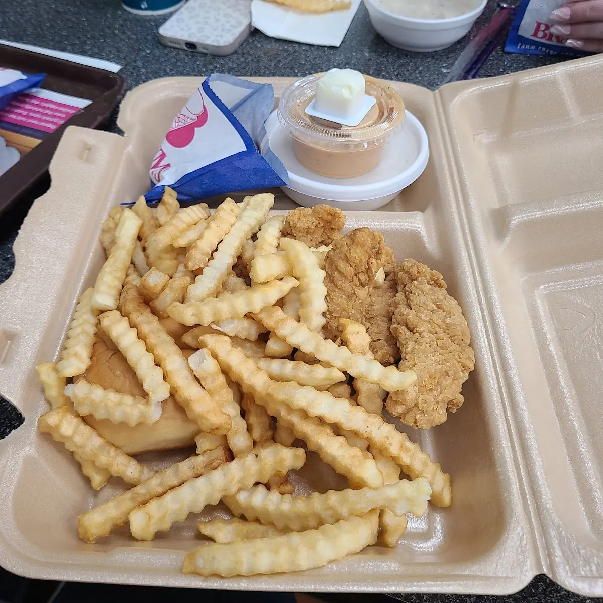 Chicken Strip Dinner