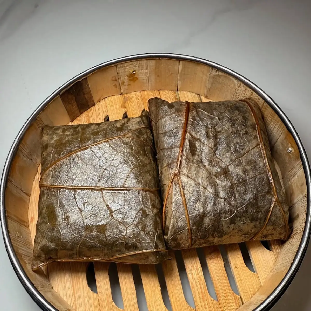 Lotus Leaf Sticky Rice with Chicken