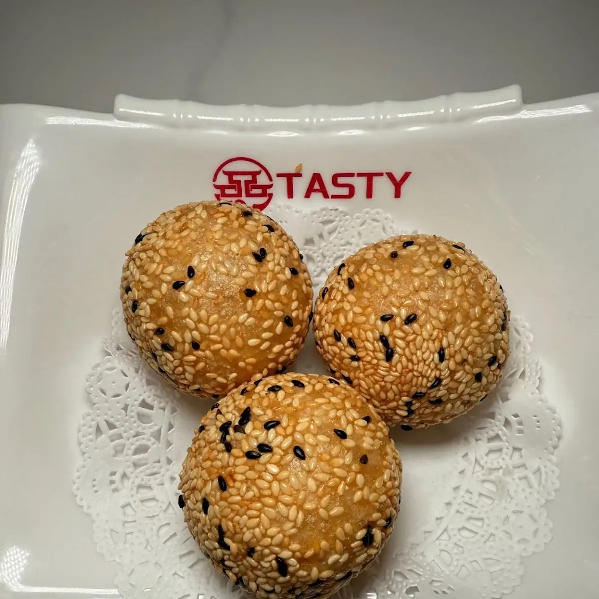 Red Bean Sesame Balls