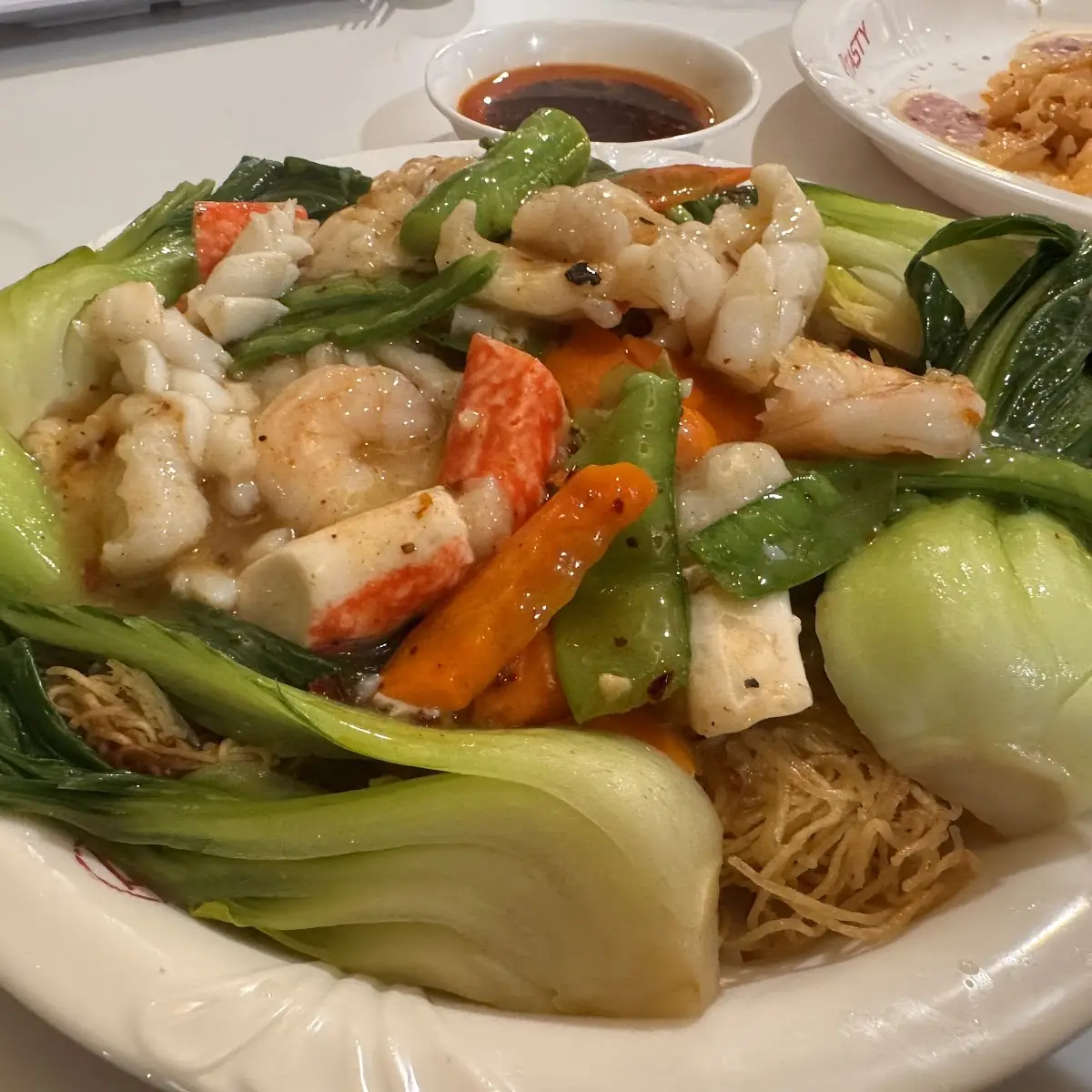 Seafood Pan-Fried Noodles