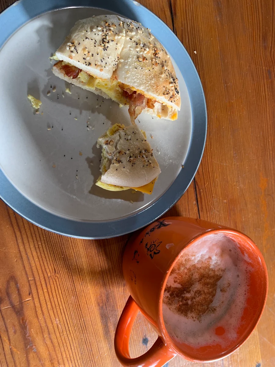 Bacon Egg and Cheese Bagel