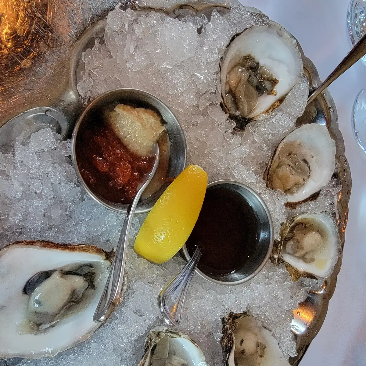 Oysters on the Half Shell