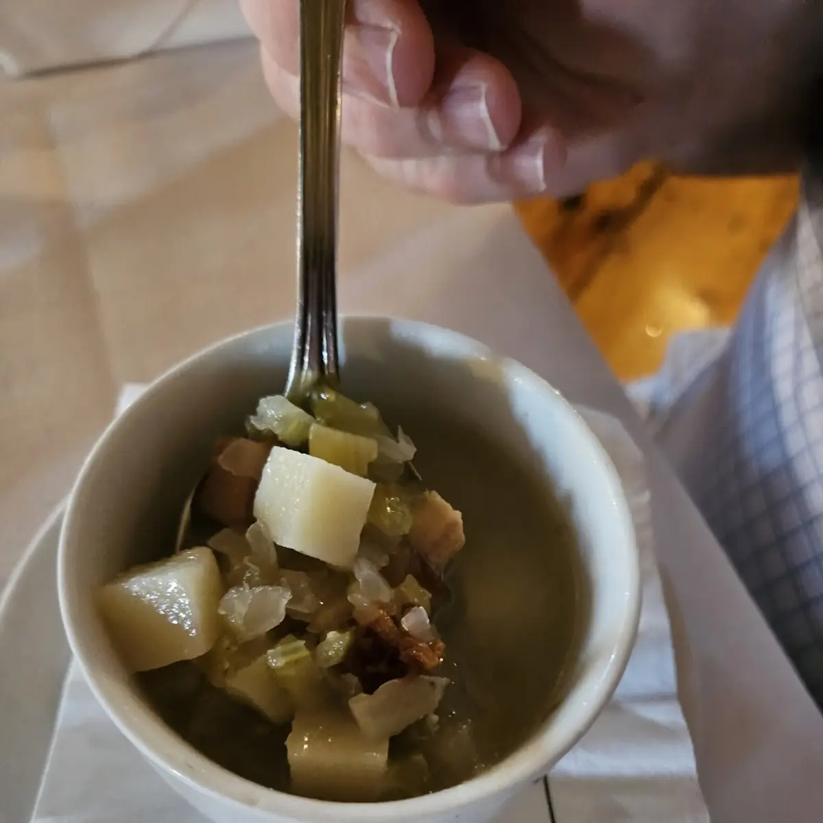 Rhode Island Clam Chowder