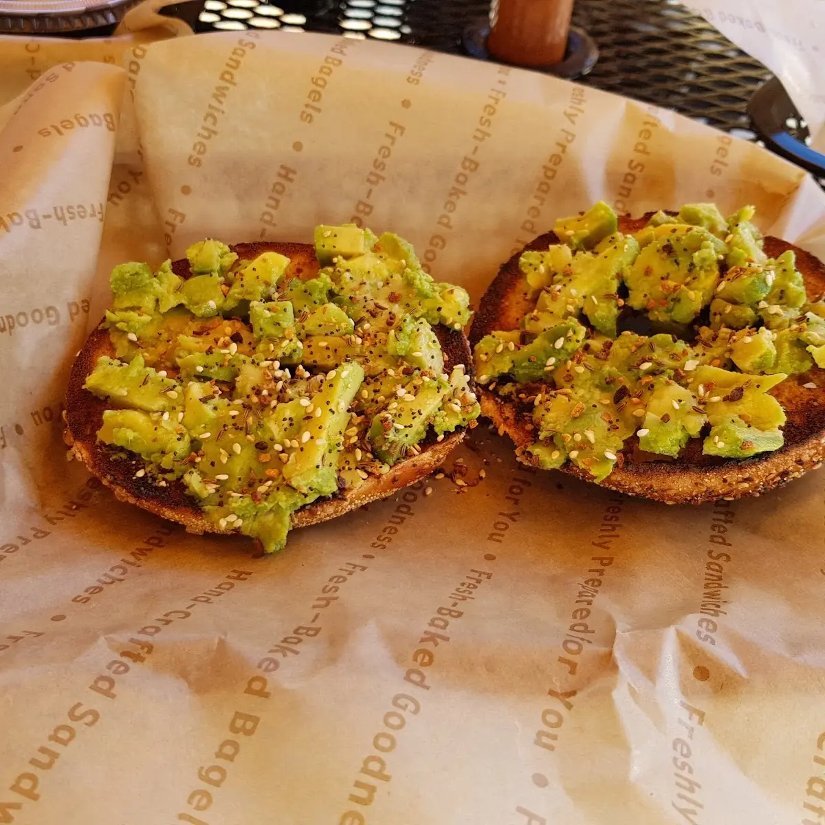 Garden Avocado Egg Sandwich